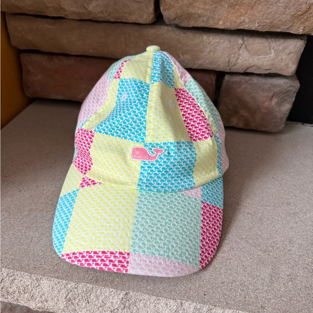 Vineyard Vines Women’s Whale Colorful Patchwork Adjustable Hat Cap